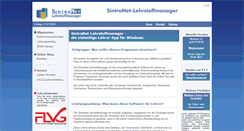 Desktop Screenshot of lehrstoffmanager.de